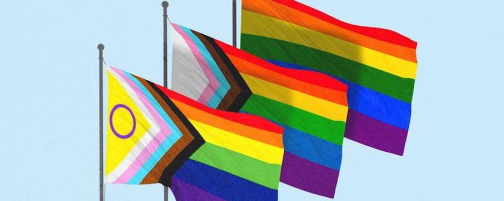 Grupos LGBTQ en EE.UU. consideran una nueva bandera más inclusiva con la comunidad transgénero y las personas de color
